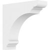 Ekena Millwork Standard Hughes Architectural Grade PVC Bracket, 1 1/2"W x 5"D x 5"H BKTP02X05X05HUG